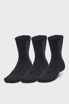 Чорні шкарпетки (3 пари) UA 3-Maker Mid-Crew Under Armour L 1373084-001