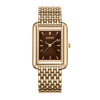 Жіночий Годинник Burker Watches Olivia Коричнево-золотий
