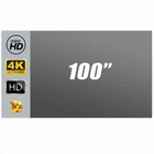 Світловідбиваючий Екран для Проектора настінний 100" дюймів на стіну PVC HD з фон полотно для проектора