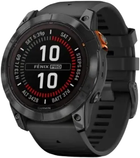 Смарт-часы Garmin Fenix 7X Pro Solar Edition Slate Grey with Black Band (010-02778-01)