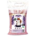 Top Cat Tofu Лаванда - соевый наполнитель для туалета 6л