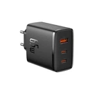 Мережевий зарядний пристрій Baseus Cube Pro Fast Charger 2Type-C+USB 65W P10152301113-00 Black