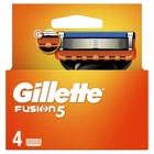 Змінні картриджі для гоління (леза касети) чоловічі Gillette Fusion5 4 шт