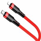 Кабель USB Type-C to Lightning 1.2м 20Вт красный Borofone BU35