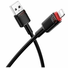 Кабель USB Lightning 2.4A 1м чорний PVC Borofone BX110 для заряджання iPhone iPad