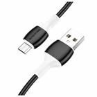 Кабель USB Micro 2.4A 1м для заряджання та синхронізації чорний Borofone BX84