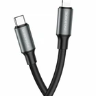 Кабель USB Type-C to Lightning 20Вт 1м черный Borofone BX82 для быстрой зарядки iPhone
