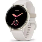 Смарт-годинник Garmin vivoactive 5 Кремовий Золотистий Aluminum Bezel with Ivory Case and Silicone Band (010-02862-11/5B)
