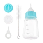 Бутылка для кормления молоком котят и щенков Taotaopets 126606 Blue с соской щетки для мытья