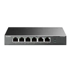 Комутатор TP-LINK TL-SF1006P, Black, 6-портовий, 10/100 Мбит/с