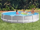 Каркасний басейн Intex 26712 366 x 76 см з фільтр насосом для літнього відпочинку