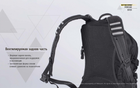 Рюкзак тактический Nitecore BP20 (Cordura 1000D), черный - изображение 5