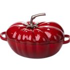 Каструля чавунна емальована 2,5 л, червоний(HP-1-20-RED)(WB)