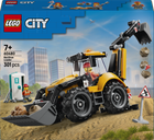 Конструктор LEGO City Желтый экскаватор-погрузчик 301 деталь (60480)