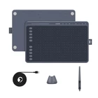 Графический планшет Huion HS611 + перчатка, Black