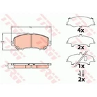 Колодки гальмові TRW GDB3648 Renault Kadjar; Nissan X-Trail D10604EA0A, D10604CA0A, 410604EA0A