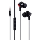 Наушники Vention Echo Lite 3.5mm In-Ear Wired Black (GBABAV)