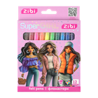 Фломастеры Zibi Super Girl 12 цветов (ZB.2824)