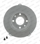 Гальмівний диск FERODO DDF055C Renault Twingo, Clio, Megane, Sandero, Logan; Dacia Logan; Dodge RAM 1500 2677509716, 6001547684, 6001549211