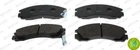Комплект гальмівних колодок FERODO FDB765 Mitsubishi Pajero, Galant, Outlander, Lancer, L200 MZ690562, MB857837, MZ690568