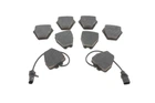 Колодки гальмові Delphi LP1703 Audi Allroad, A6, A4; Volkswagen Passat 3DO698151B, 3D0698151B, 4B0698151L