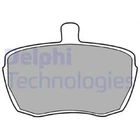 Колодки гальмові Delphi LP41 Land Rover Range Rover, Defender; Ford Transit 1571570, 1571571, 1571572