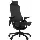 Офісне ергономічне крісло GT Racer B-6314 Fabric Dark Gray/Black