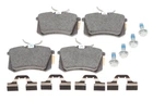 Комплект гальмівних колодок ATE 13046028942 Audi TT, A3, A2; Seat Ibiza, Cordoba, Toledo, Leon; Skoda Roomster, Octavia, Fabia; Volkswagen Golf, Bora, Polo 6C0698451A, 1K0698451J, 1J0698451