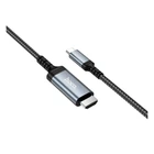 Кабель Hoco UA43, HDMI, 1.8 м., Серый - 699940