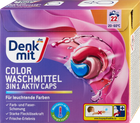 Капсули для прання кольорових тканин DenkMit 3in1 Aktiv Color 22 шт