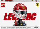 Конструктор LEGO Editions Formula 1 Шолом Шарля Леклера з команди Scuderia Ferrari HP 886 деталей (43014)