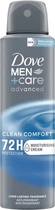 Антиперспірант-аерозоль чоловічий Dove Men+Care Clean Comfort, 150мл