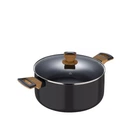 Каструля Bergner Earth з кришкою 4.3 л 24 см BG-32036-BK чорний (00128392)