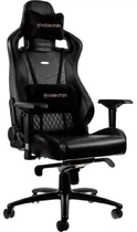 Игровое кресло Noblechairs EPIC, Black, натуральная кожа (NBL-RL-BLA-001)