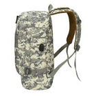 Рюкзак міський тактичний пустельний камуфляж з шевроном Каратель - зображення 3