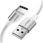 Дата кабель USB 2.0 AM to USB-C 2.0m 3.0A 18W US288 White Ugreen (60133)