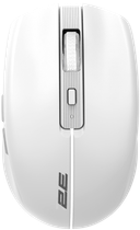 Миша бездротова 2E MF270 Silent Rechargeable White (2E-MF270WWH)