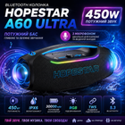 Колонка Bluetooth Hopestar A60 Ultra 450 Вт з мікрофоном RGB, IPX6, 30000 мАг Hopestar M17516 Чорний M17516
