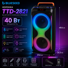 Колонка Bluetooth Wireless Speaker TTD-2821 40 Вт 3600 mAh 31.6×32.3×68.6cм Wireless Speaker VEN-1360-BS132 Чорний VEN-1360-BS132