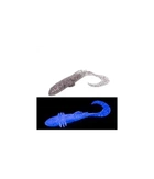 Приманка Bait Breath BeTanCo Curly Tail 2" (8шт.) (S351 UV Ｈologram Clear／Red)