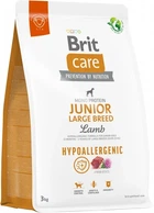 Сухий корм для цуценят і молодих собак великих порід Brit Care Junior Large Breed Lamb&Rice