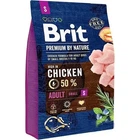 Сухий корм Brit Premium Adult S для дорослих собак дрібних порід зі смаком курки