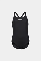 Купальник слитный для девушек Arena TEAM SWIM PRO SOLID L черный, белый 116 см