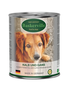 Влажный корм для собак Baskerville Телятина и мясо гуся
