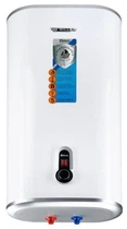 Водонагрівач Willer IV50DR Brig, White, 2000W, 50л, плаский, сухий ТЕН, вертикальний, 2 ТЕНи, механічне керування, 2 режими потужності, зовнішній терморегулятор, бак нержавіюча сталь, D, 86.5х43.5х26см