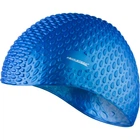 Шапочка для плавания Aqua Speed BUBBLE синяя 102-01