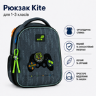 Шкільний рюкзак Kite для хлопчика 1-3 класів, каркасний, з ортопедичною спинкою, Good Game K26-555S-5