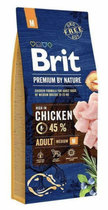 Сухой корм Brit Premium Adult M для взрослых собак средних пород со вкусом курицы