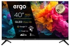 Телевізор ERGO 40JFQ7500 40" Full HD QLED Smart TV