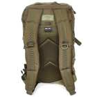 Рюкзак тактический штурмовой Mil-tec 36 л олива с Velcro-панелью (14002201) - изображение 5